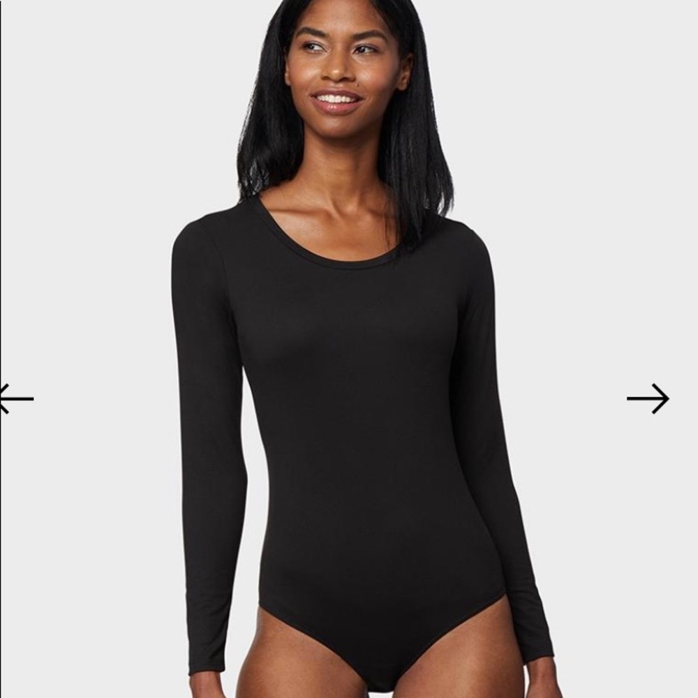32° Heat black long sleeve bodysuit